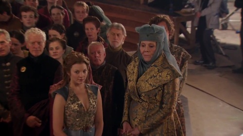 Margaery y Olenna Tyrell, "Reina de las Espinas" (Natalie Dormer y Diana Rigg)