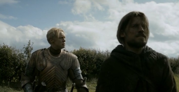 juego de tronos 3x02 06 Brienne Jaime
