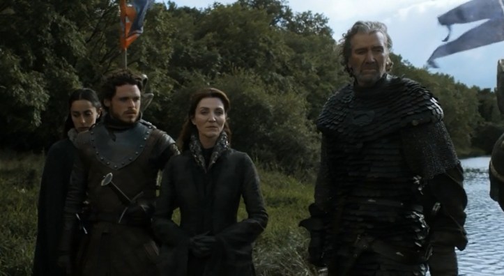 Juego de tronos 3x03 01 catelyn robb pez negro