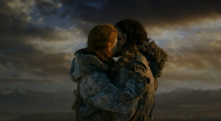 juego de tronos 3x06 17 jon ygritte