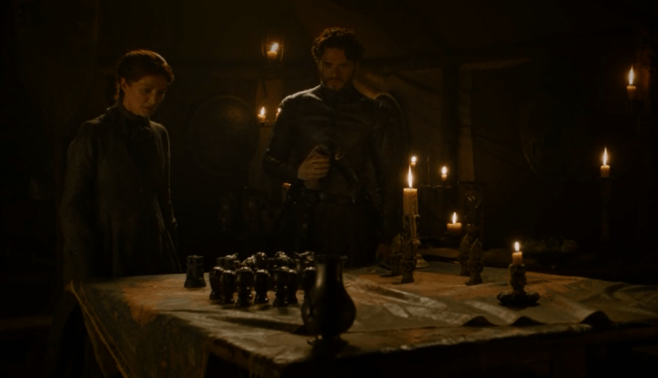 juego de tronos 3x09 01 robb catelyn