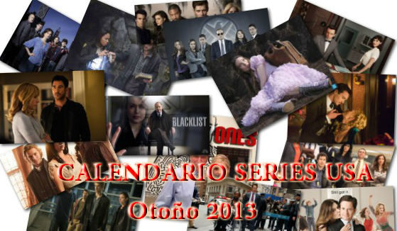 calendario series otoño 2013