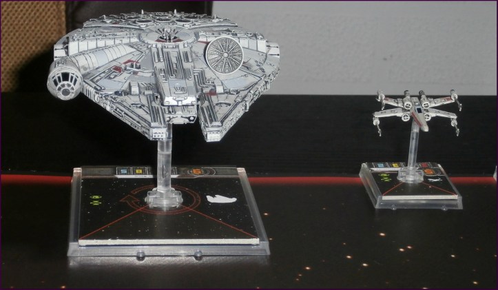 Halcón Milenario y Ala-X