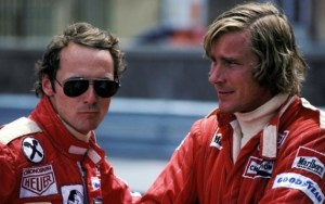 Los auténticos Niki Lauda y James Hunt