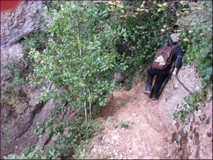 Tramo ligeramente aéreo...