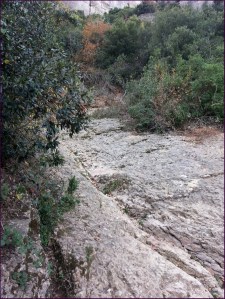 Así era la vista hacia arriba