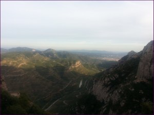 Vista del cauce del Llobregat