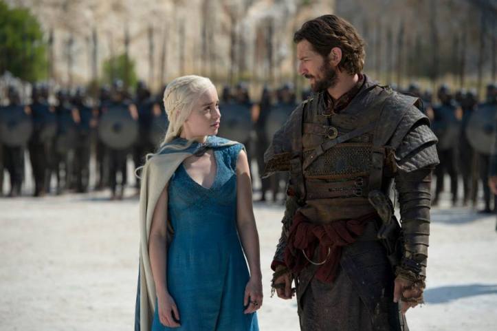 Daenerys Targaryen (Emilia Clarke) - Daario Naharis (Michiel Huisman)