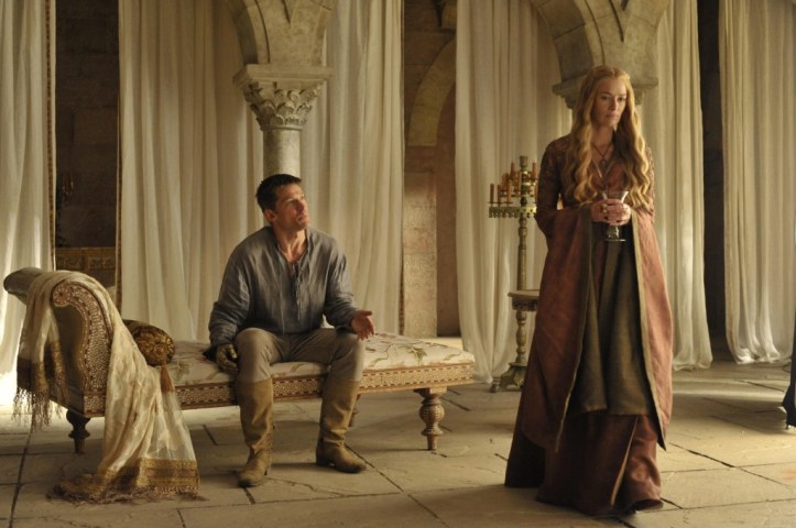 Jaime Lannister (Nikolaj-Coster-Waldau) - Cersei Lannister (Lena-Headey)