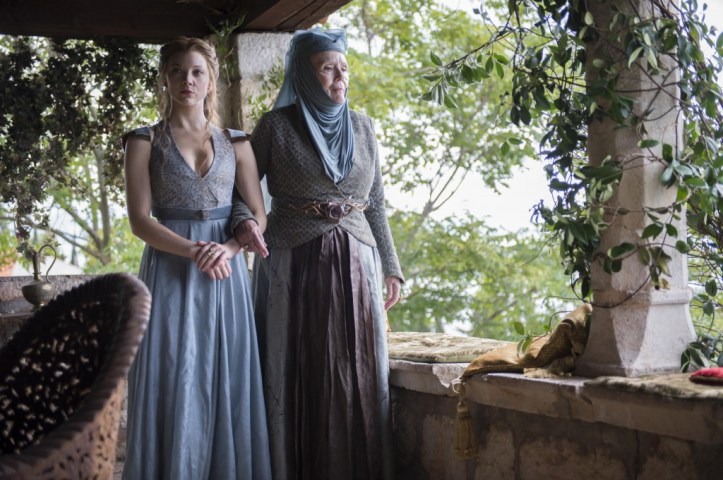 Margaery Tyrell (Natalie-Dormer) - Olenna Tyrell (Diana Rigg)