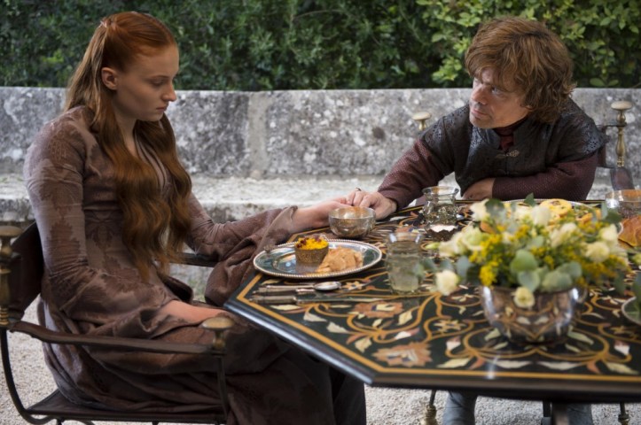Sansa Stark (Sophie Turner) - Tyrion Lannister (Peter Dinklage)