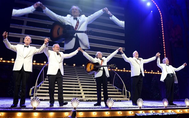 Michael Palin, Terry Gilliam, Eric Idle, John Cleese y Terry Jones
