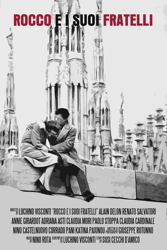 rocco e i suoi fratelli poster