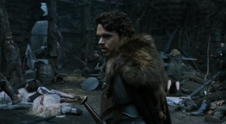 juego de tronos 3x01 robb