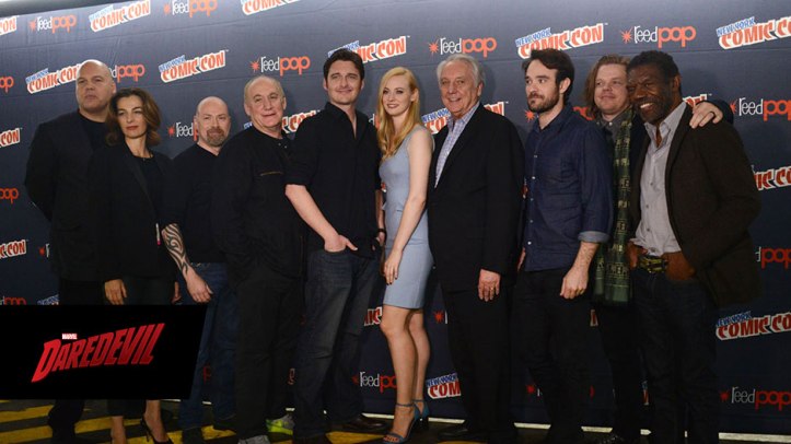Parte del reparto de Daredevil
