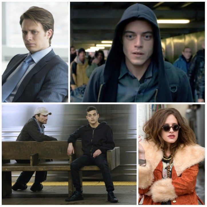 Mr Robot cast collage