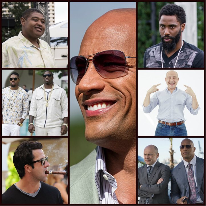 ballers hbo cast collage