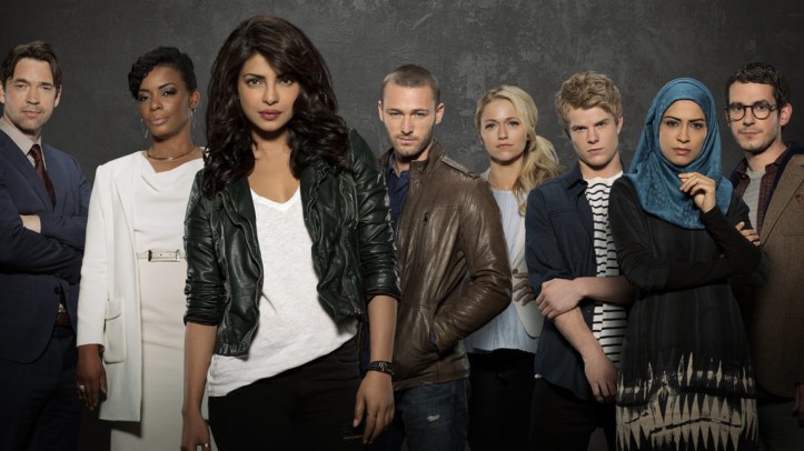 quantico cast poster