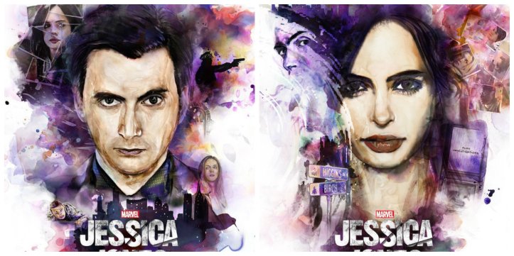 jessica jones - poster collage