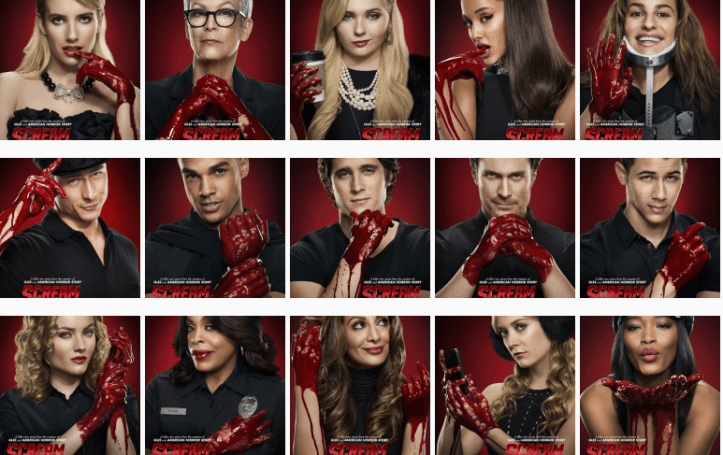 scream queens characters